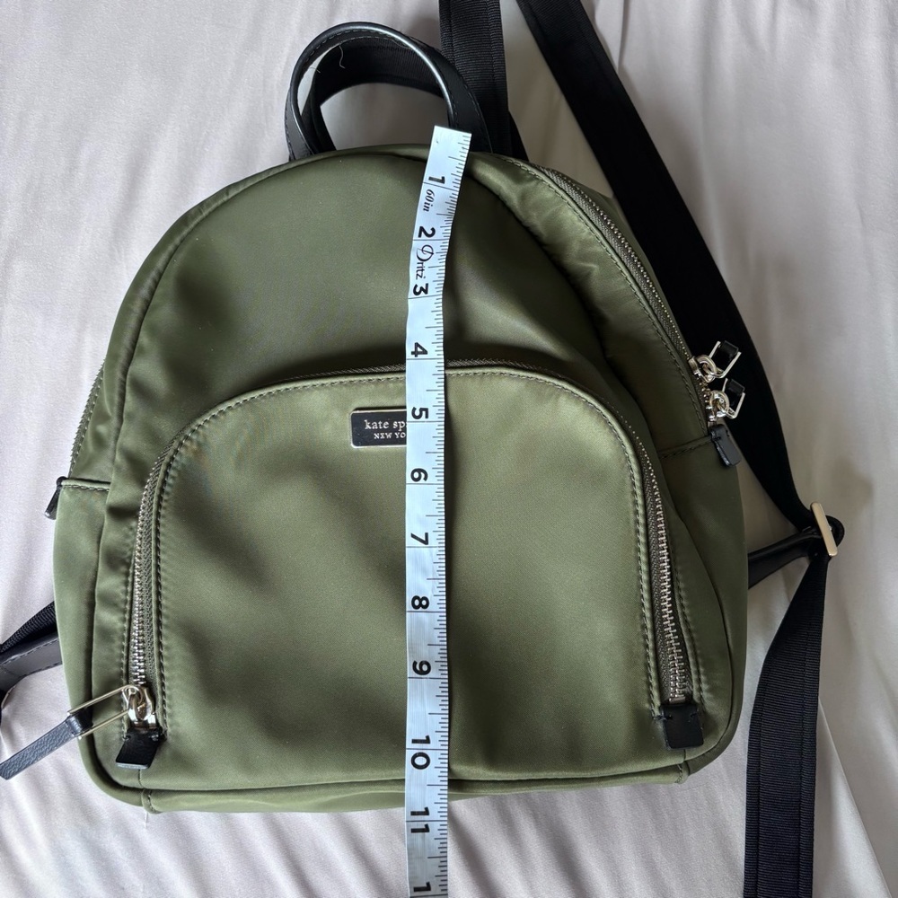 Kate Spade Olive Green Backpack - Picture 8 of 9
